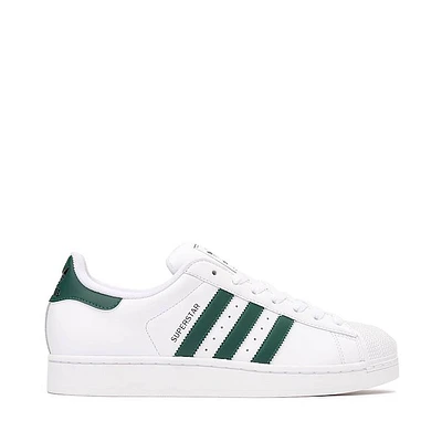 adidas Superstar II Athletic Shoe - White / Collegiate Green Core Black