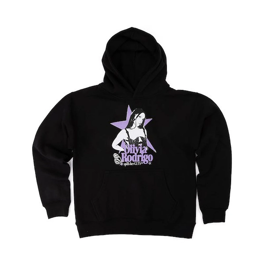 Olivia Rodrigo Guts Hoodie - Little Kid / Big Kid - Black