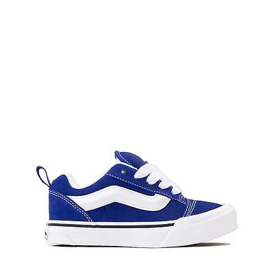 Vans Knu Skool Skate Shoe - Little Kid Blue / True White
