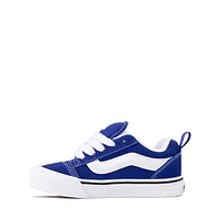Vans Knu Skool Skate Shoe - Little Kid Blue / True White