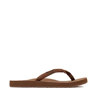 Womens Reef Ginger Slide Sandal - Chocolate