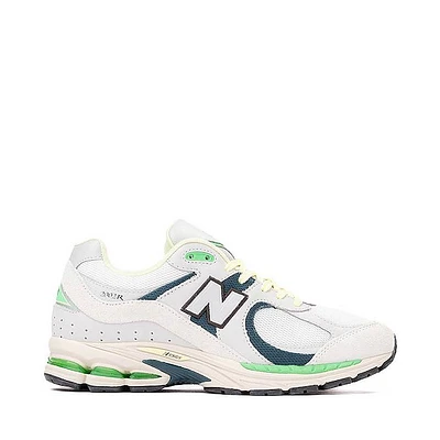 New Balance 2002R Athletic Shoe - Grey Matter / Green Alpine Lime Light