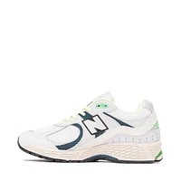 New Balance 2002R Athletic Shoe - Grey Matter / Green Alpine Lime Light