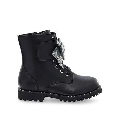 Kurt Geiger Mini Kensington Bow Boot - Little Kid / Big Black