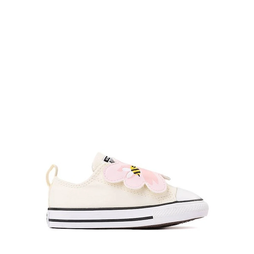 Converse Chuck Taylor All Star 1V Lo Flower And Bee Sneaker - Baby / Toddler Egret