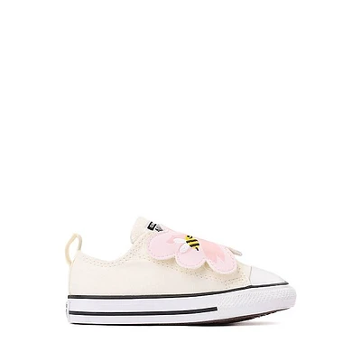 Converse Chuck Taylor All Star 1V Lo Flower And Bee Sneaker - Baby / Toddler Egret