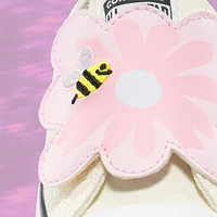 Converse Chuck Taylor All Star 1V Lo Flower And Bee Sneaker - Baby / Toddler Egret