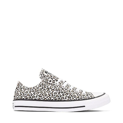 Converse Chuck Taylor All Star Animal Print Low-Top Sneaker - White Leopard