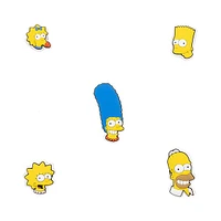The Simpsons x Crocs Jibbitz&trade Shoe Charms 5 Pack - Multicolor