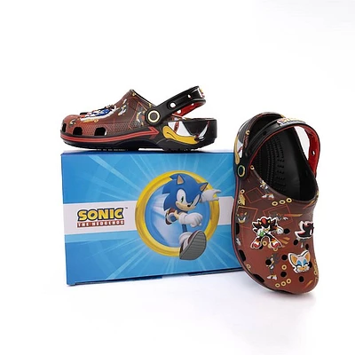 Sonic the Hedgehog&trade x Crocs Classic Shadow Clog - Baby / Toddler Black Red