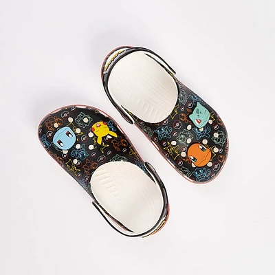 Pokémon Crocs Classic Clog - Baby / Toddler - Black