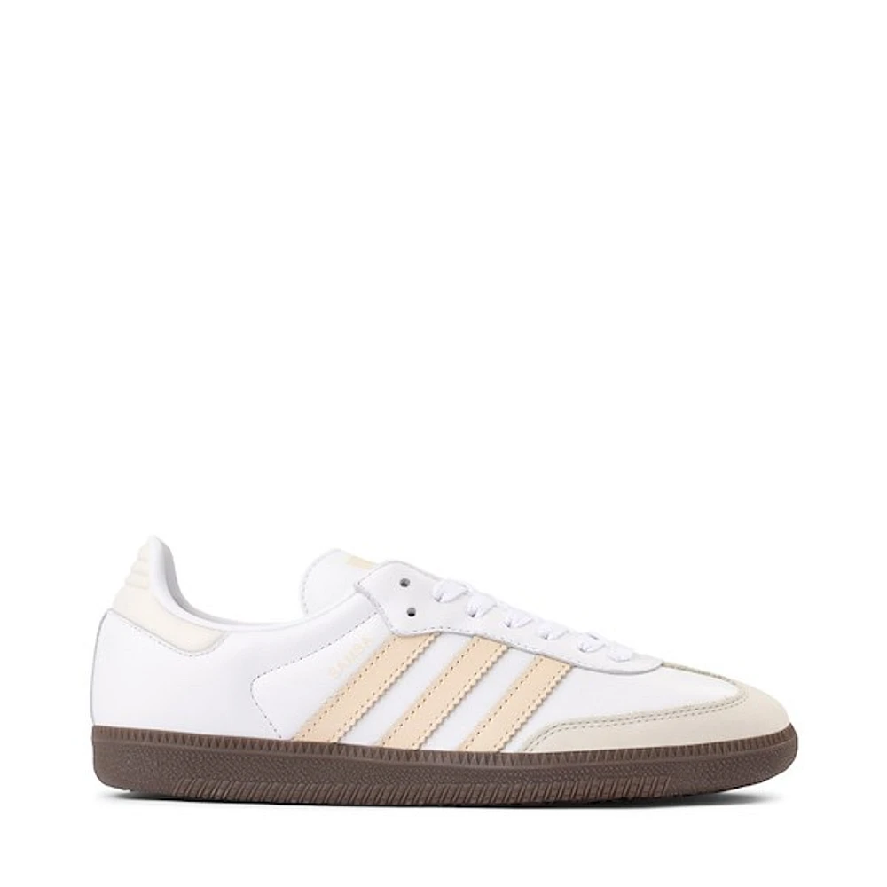 Womens adidas Samba OG Athletic Shoe - White / Sand Strata Off