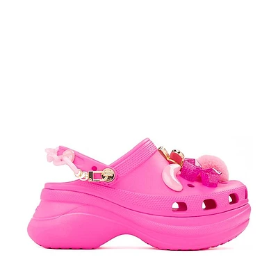 Womens Crocs Classic Bae Disruptive Platform Clog - Electric Pink