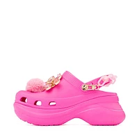 Womens Crocs Classic Bae Disruptive Platform Clog - Electric Pink