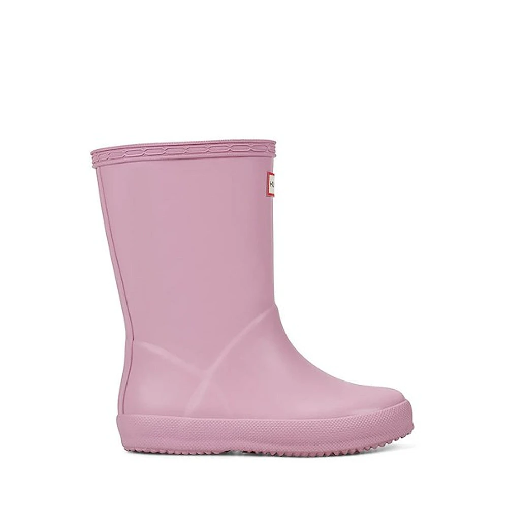 Hunter Original Kids First Classic Rain Boot - Toddler / Little Kid Medium Pink