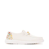 Womens HEYDUDE Wendy Charms Slip-On Casual Shoe - Natural