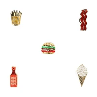 Crocs Jibbitz&trade Golden Spicy Shoe Charms 5 Pack - Multicolor