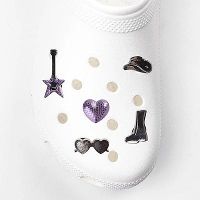 Crocs Jibbitz&trade Disco Concert Shoe Charms 5 Pack - Silver