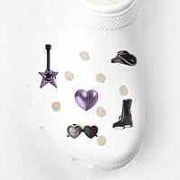 Crocs Jibbitz&trade Disco Concert Shoe Charms 5 Pack - Silver