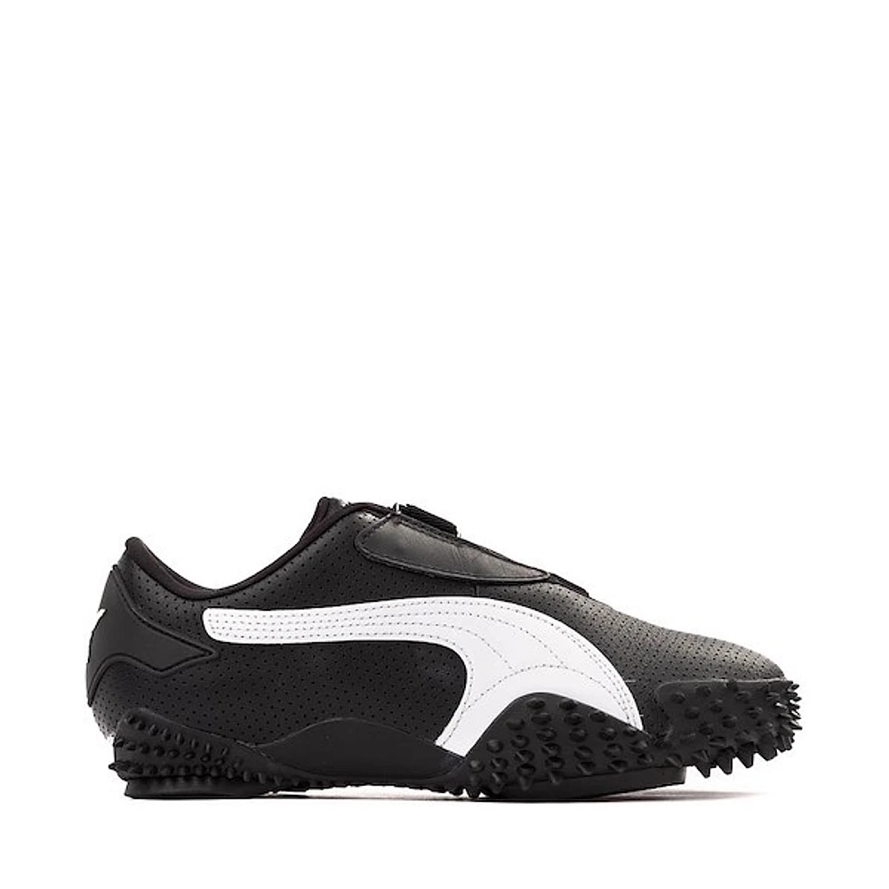 Mens PUMA Mostro Perforated Sneaker - Black / White