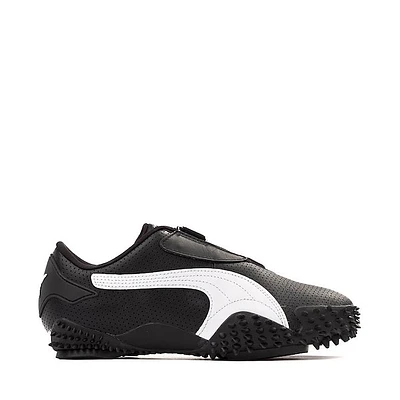 Mens PUMA Mostro Perforated Sneaker - Black / White