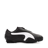 Mens PUMA Mostro Perforated Sneaker - Black / White