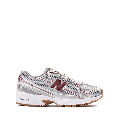 New Balance 740 Athletic Shoe - Big Kid Silver Metallic / Burgundy