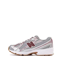 New Balance 740 Athletic Shoe - Big Kid Silver Metallic / Burgundy