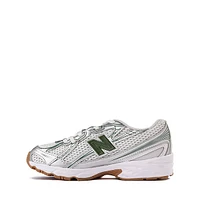 New Balance 740 Athletic Shoe - Little Kid Silver Metallic / Alpine Green