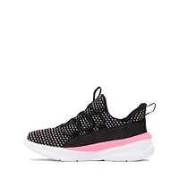 PUMA One4All 2.0 Multi Knit Slip-On Athletic Shoe - Little Kid - Black / Fast Pink