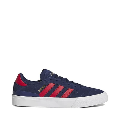 Mens adidas Busenitz Vulc II Athletic Shoe - Dark Blue / Better Scarlet Gold Metallic