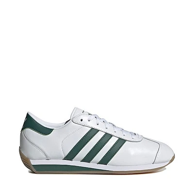 Mens adidas Country II Athletic Shoe - Cloud White / Collegiate Green