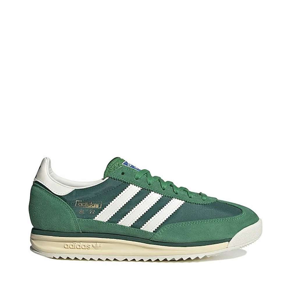 Mens adidas SL 72 RS Athletic Shoe - Green / Core White Collegiate