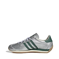 Womens adidas Country OG Athletic Shoe - Silver Metallic / Collegiate Green Cream White