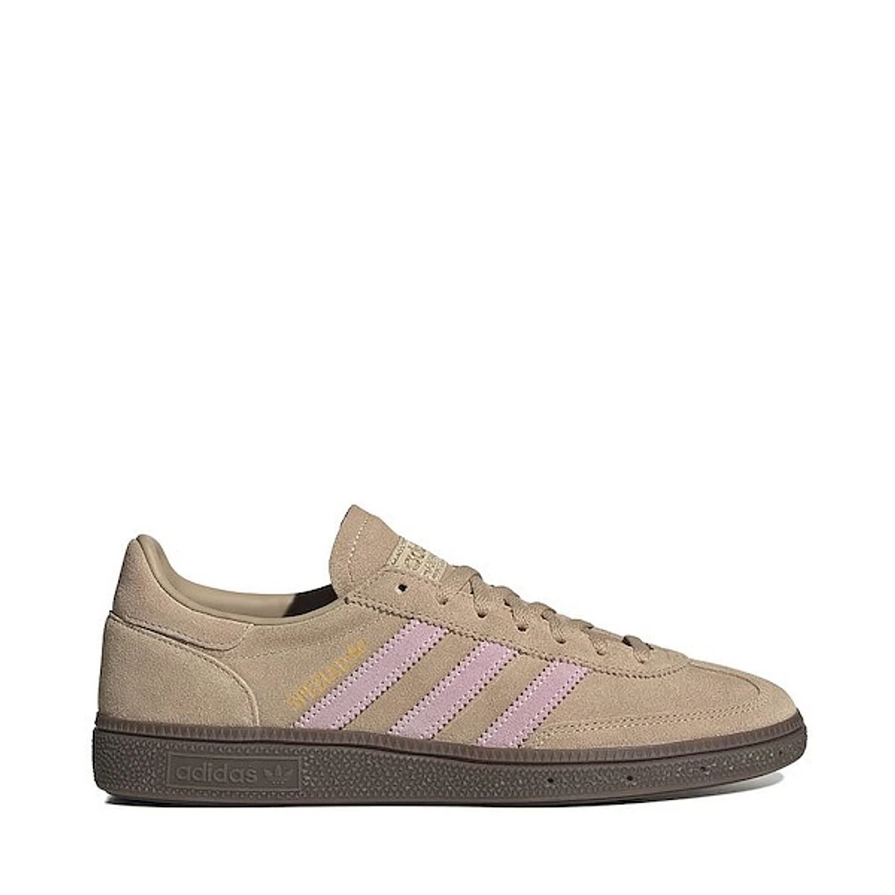 Womens adidas Handball Spezial Athletic Shoe - Warm Sandstone / Clear Pink Gum