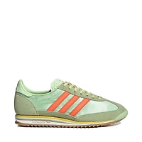 Womens adidas SL 72 OG Athletic Shoe - Semi Green Spark / Solar Orange Off White
