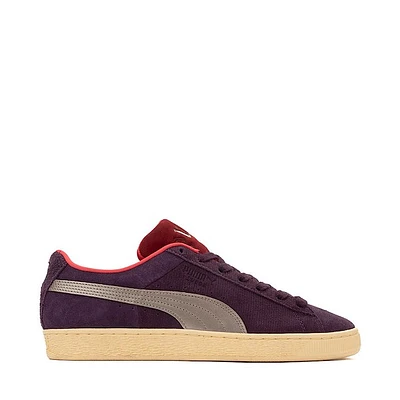 PUMA Suede Play Paris Athletic Shoe - Midnight Plum / Chamomile