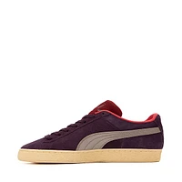 PUMA Suede Play Paris Athletic Shoe - Midnight Plum / Chamomile