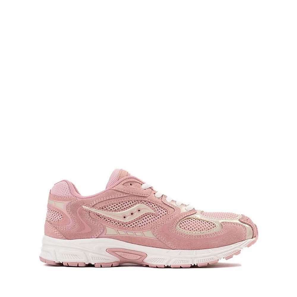 Saucony Grid Jazz 9 Athletic Shoe - Big Kid Light Pink / White