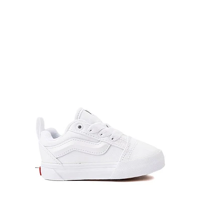 Vans Knu Skool Skate Shoe - Baby / Toddler - White / White