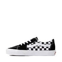 Vans Sk8-Low Checkerboard Skate Shoe - Black / White