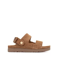 UGG® Goldenstar Glide Sandal - Little Kid / Big Chestnut