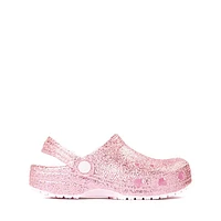 Crocs Classic Chunky Glitter Clog - Little Kid / Big Pink
