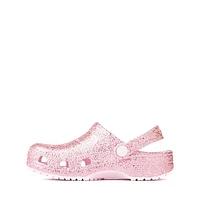 Crocs Classic Chunky Glitter Clog - Little Kid / Big Pink