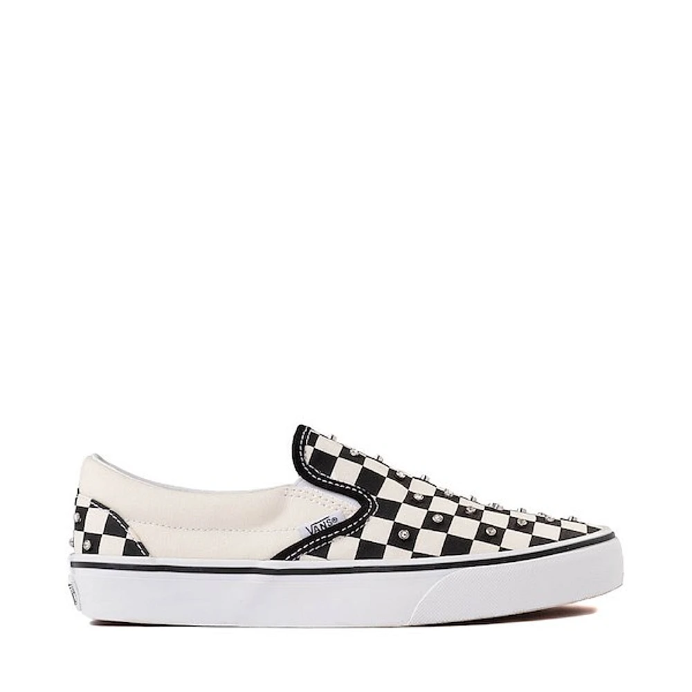 Vans Classic Slip-On Rhinestone Checkerboard Skate Shoe