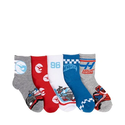Hot Wheels&trade Crew Socks 5 Pack - Little Kid - Multicolor