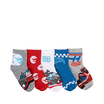 Hot Wheels&trade Crew Socks 5 Pack - Toddler - Multicolor