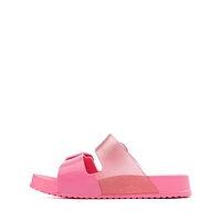 Mini Melissa Cozy Slide Sandal - Little Kid / Big Pink