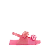 Mini Melissa Cozy Sandal - Toddler / Little Kid Pink Glitter