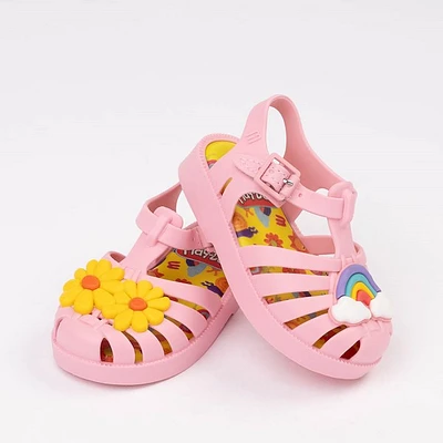 Mini Melissa + Play-Doh Possession Sandal - Toddler / Little Kid - Matte Pink